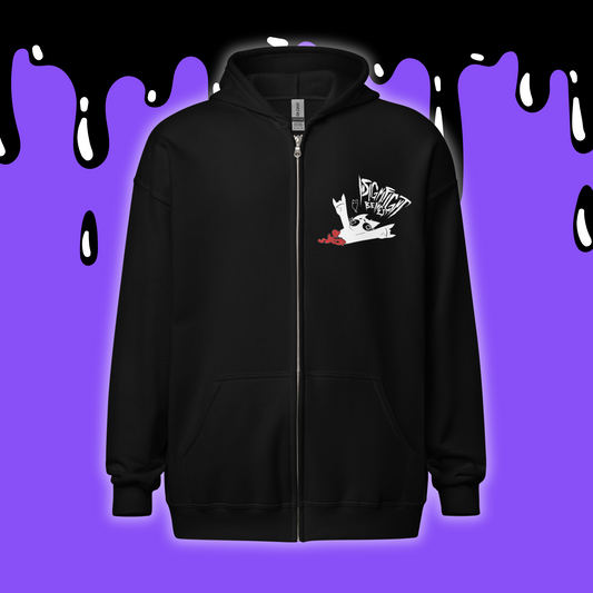 Insignificant Beings - Chainsaw Kitty - Zip Up Hoodie